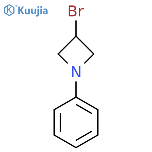 3-Bromo-1-phenylazetidine structure