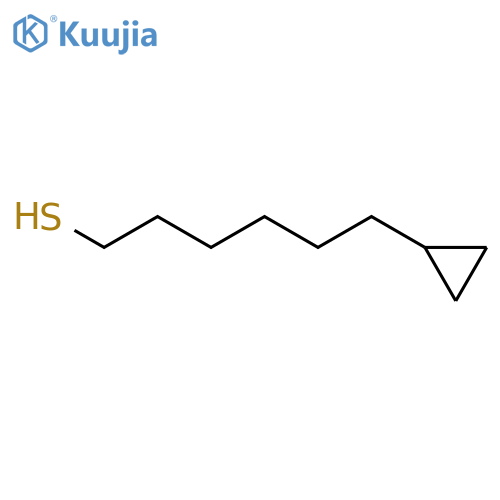 6-Cyclopropylhexane-1-thiol structure