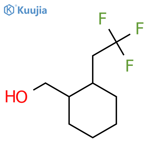 2-(2,2,2-trifluoroethyl)cyclohexylmethanol, Mixture of diastereomers structure