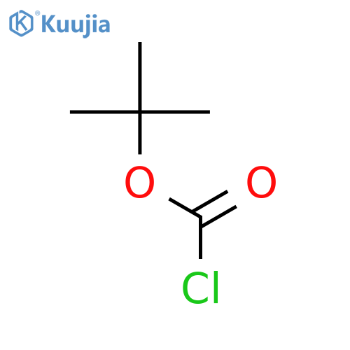 tert-Butyl chloroformate structure