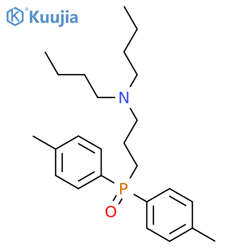 1-Butanamine, N-[3-[bis(4-methylphenyl)phosphinyl]propyl]-N-butyl- structure