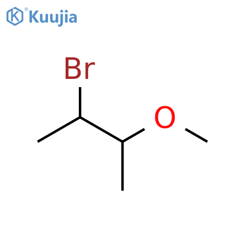 2-bromo-3-methoxybutane, Mixture of diastereomers structure