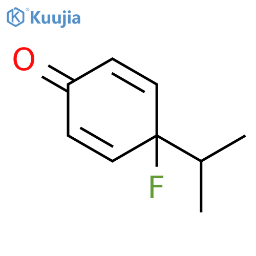 2,5-Cyclohexadien-1-one,4-fluoro-4-(1-methylethyl)- structure