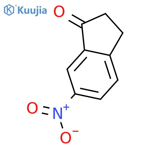 6-Nitro-1-indanone structure