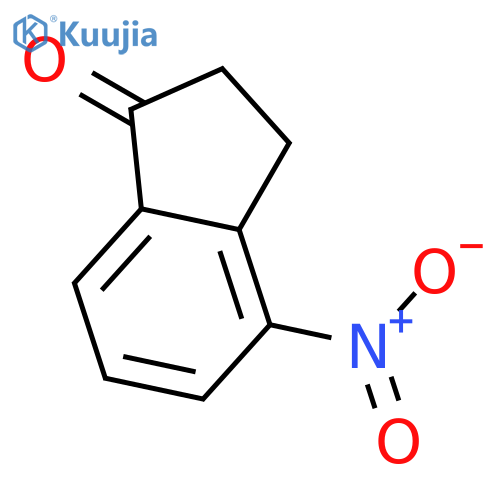 4-Nitroindanone structure