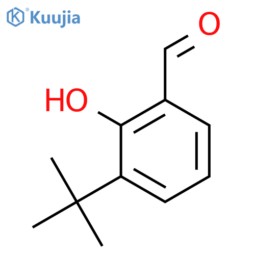 3-Tert-Butyl-2-hydroxybenzaldehyde structure