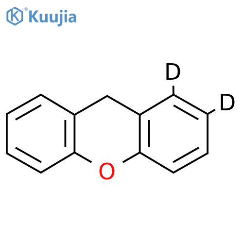 Xanthene-d2 structure