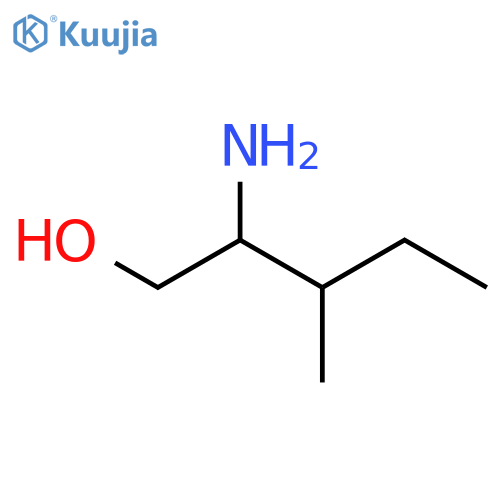 2-Amino-3-methylpentan-1-ol structure