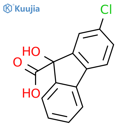Chlorflurenol structure