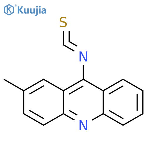 Acridine, 9-isothiocyanato-2-methyl- structure