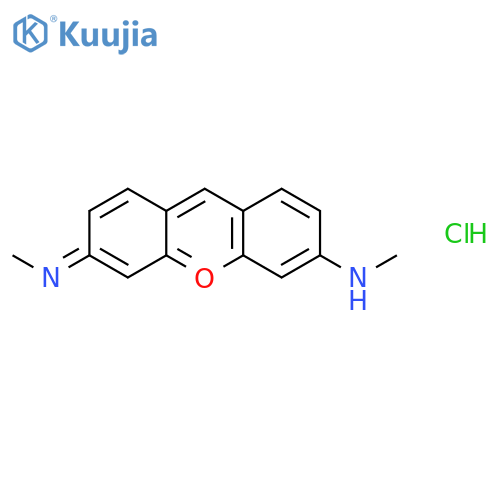 Xanthylium,3,6-bis(methylamino)-, chloride (1:1) structure