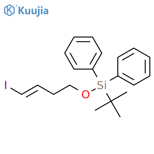 Silane, (1,1-dimethylethyl)[[(3E)-4-iodo-3-butenyl]oxy]diphenyl- structure