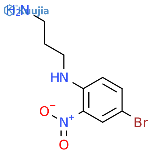 1,3-Propanediamine, N-(4-bromo-2-nitrophenyl)- structure