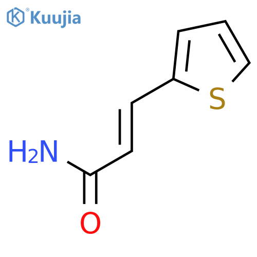 2-Propenamide,3-(2-thienyl)- structure