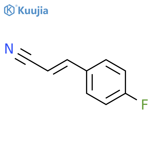 3-(4-Fluorophenyl)acrylonitrile structure