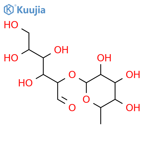 2-O-α-L-Fucopyranosyl-D-galactose structure