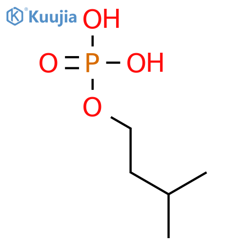 1-Butanol, 3-methyl-,1-(dihydrogen phosphate) structure