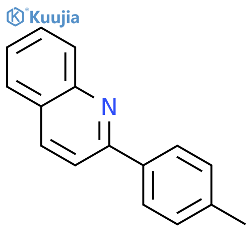 Quinoline, 2-(4-methylphenyl)- structure