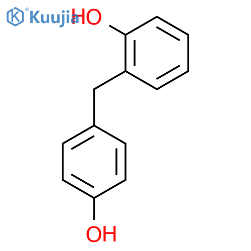 2,4'-Dihydroxydiphenylmethane structure