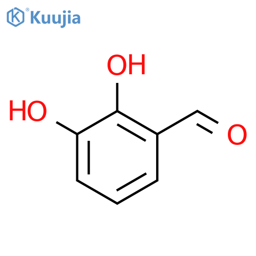 2,3-Dihydroxybenzaldehyde structure