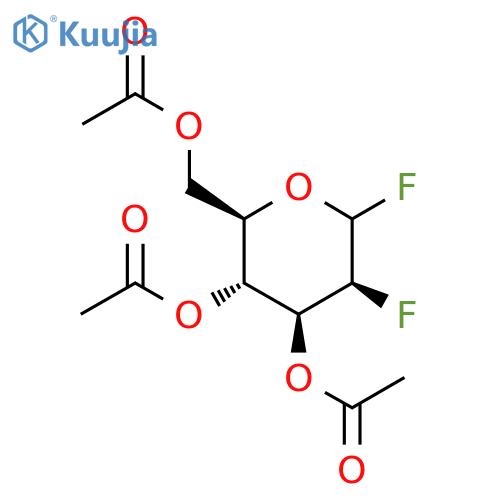 Fluoro 2-Deoxy-2-fluoro-3,4,6-tri-O-acetyl-D-mannopyranoside structure