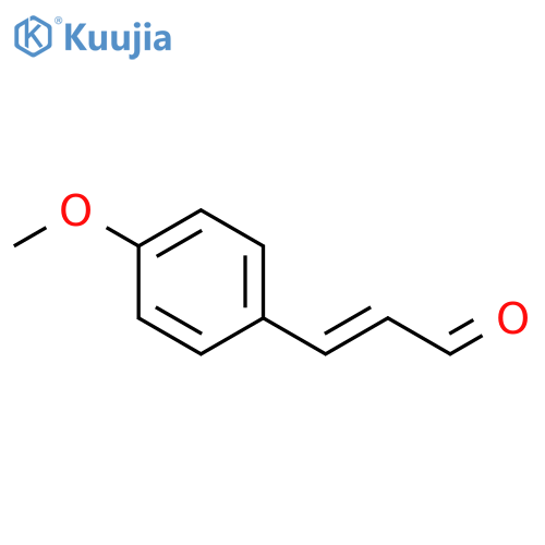 trans-p-Methoxycinnamaldehyde structure