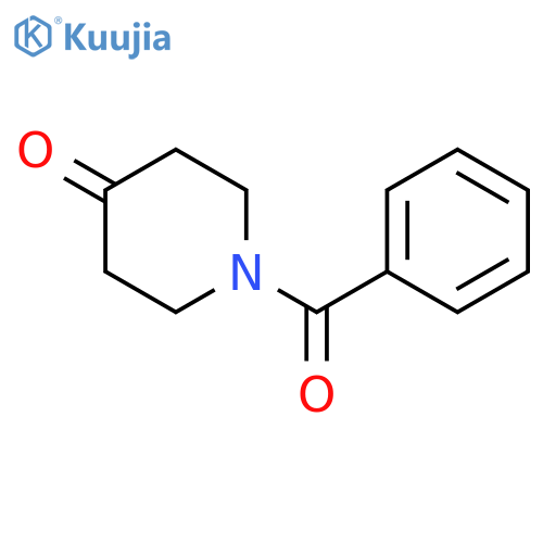1-benzoylpiperidin-4-one structure