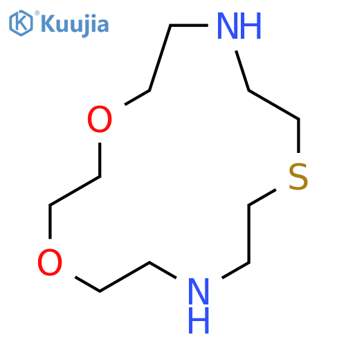 1,4-DIOXA-10-THIA-7,13-DIAZACYCLOPENTADECANE structure
