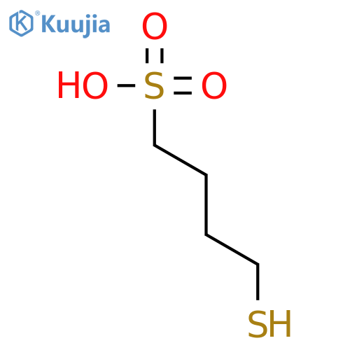 1-Butanesulfonic acid,4-mercapto- structure