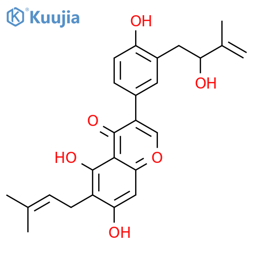 Derrisisoflavone B structure