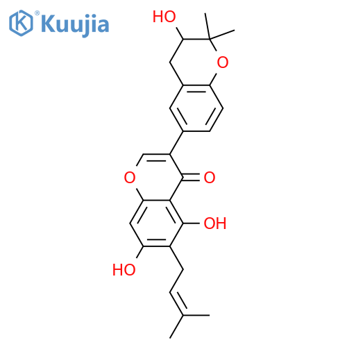 Derrisisoflavone F structure