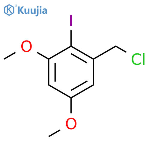 1,5-Dimethoxy-2-iodo-3-(chloromethyl)benzene structure
