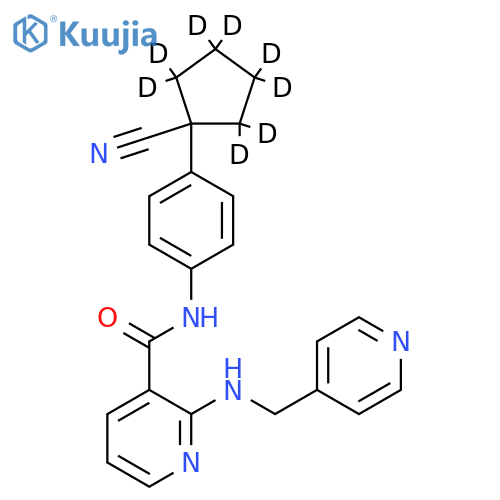 Apatinib-d8 structure