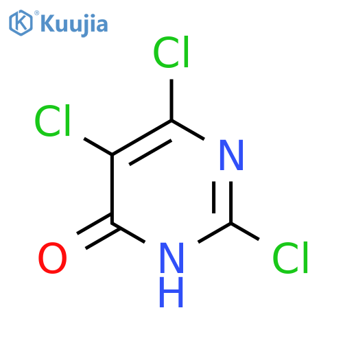 2,5,6-Trichloropyrimidin-4-ol structure