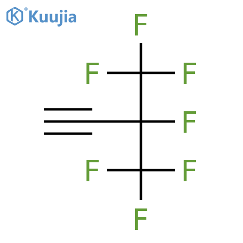 3,4,4,4-Tetrafluoro-3-(trifluoromethyl)but-1-yne structure