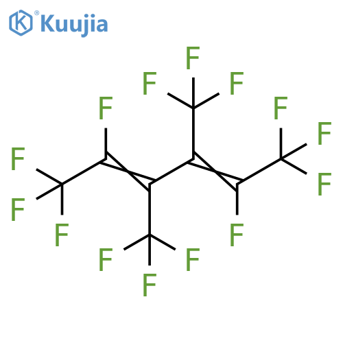 2,4-Hexadiene, 1,1,1,2,5,6,6,6-octafluoro-3,4-bis(trifluoromethyl)- structure