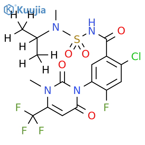 Saflufenacil-d7 structure