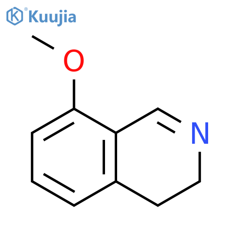 Isoquinoline, 3,4-dihydro-8-methoxy- structure