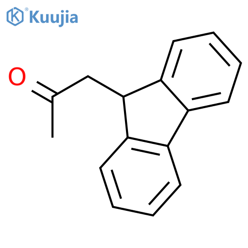 1-(9H-fluoren-9-yl)propan-2-one structure