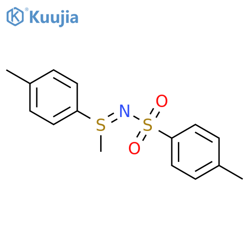 Benzenesulfonamide,4-methyl-N-[methyl(4-methylphenyl)-l4-sulfanylidene]- structure
