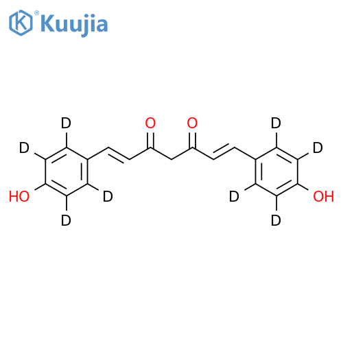 Bisdemethoxycurcumin-d structure