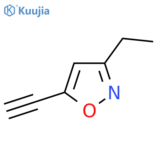 3-Ethyl-5-ethynyl-1,2-oxazole structure