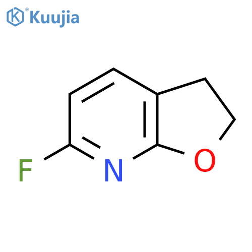 6-fluoro-2H,3H-furo2,3-bpyridine structure