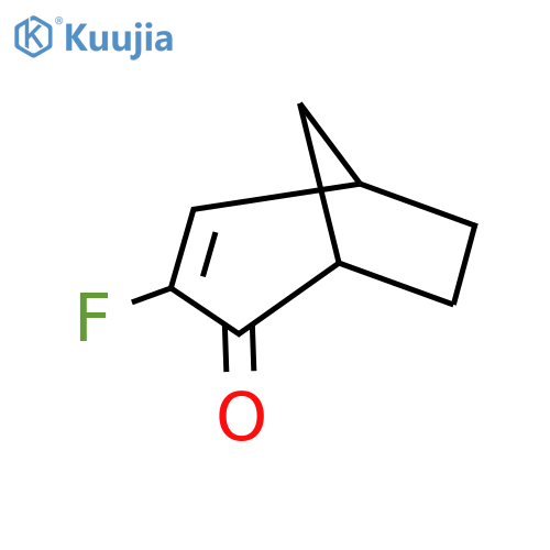 3-fluorobicyclo3.2.1oct-3-en-2-one structure
