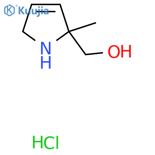 (2-methyl-2,5-dihydro-1H-pyrrol-2-yl)methanol hydrochloride structure