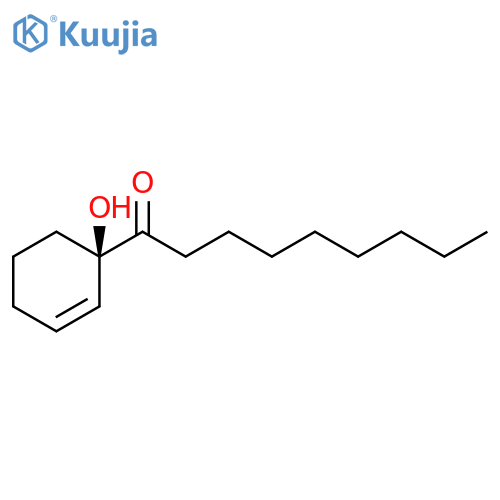1-Nonanone, 1-[(1R)-1-hydroxy-2-cyclohexen-1-yl]- structure