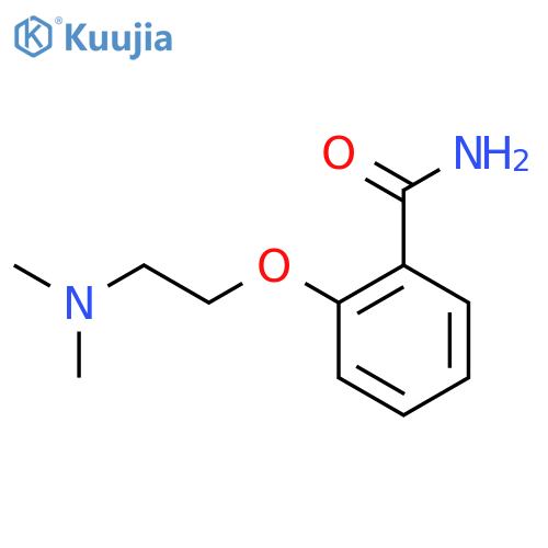 2-[2-(Dimethylamino)ethoxy]benzamide structure