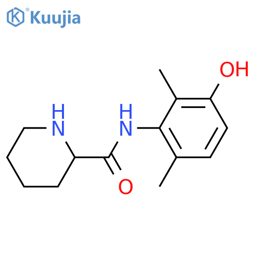 N-Desmethyl 3-Hydroxy Mepivacaine structure
