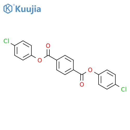 bis(4-chlorophenyl) terephthalate structure
