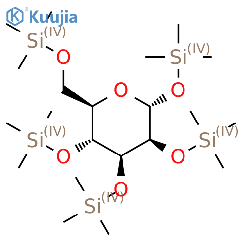 alpha-Mannose, TMS structure
